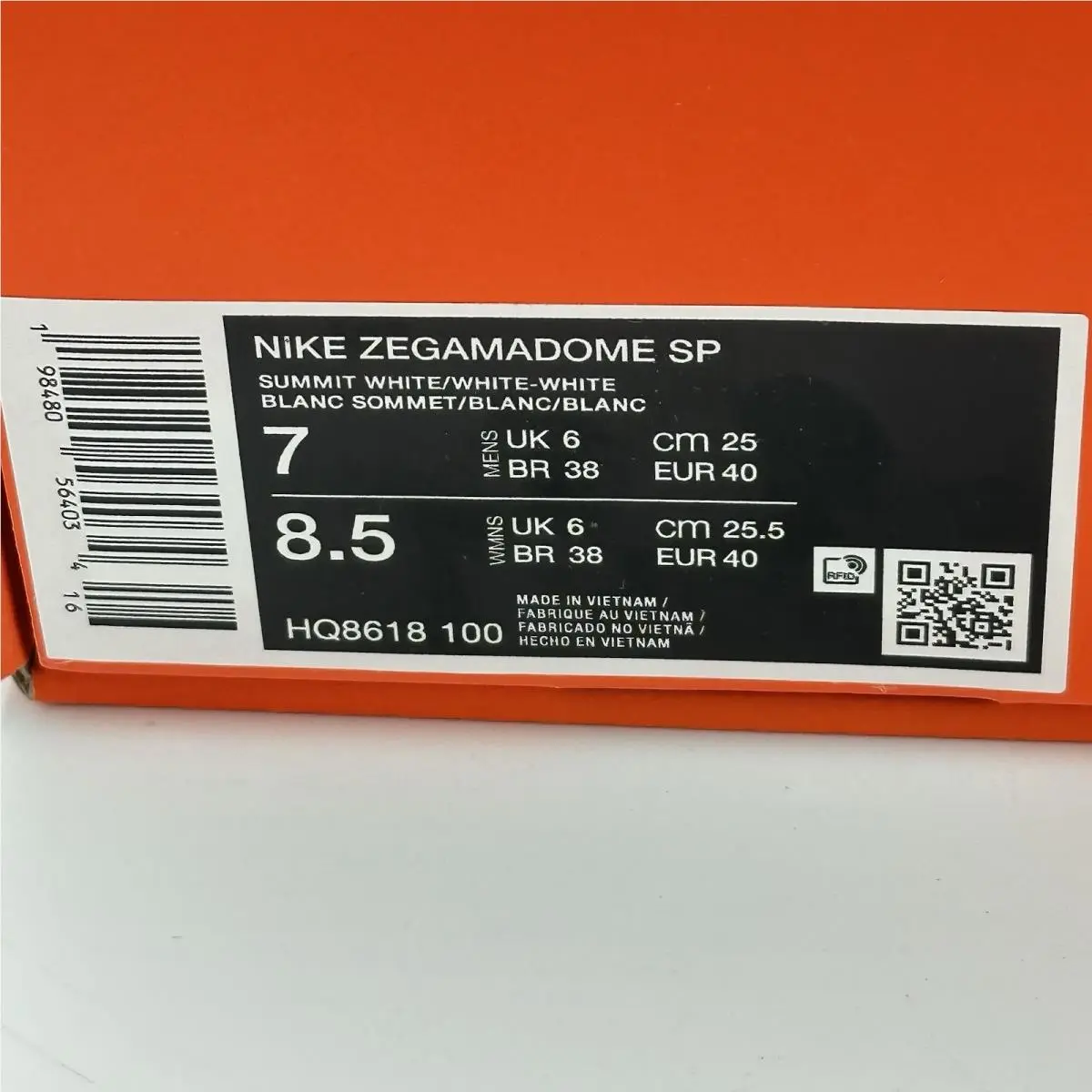 Nike shoes - Nike Zegamadome - Zegamadome - HQ8618-100 - White 1