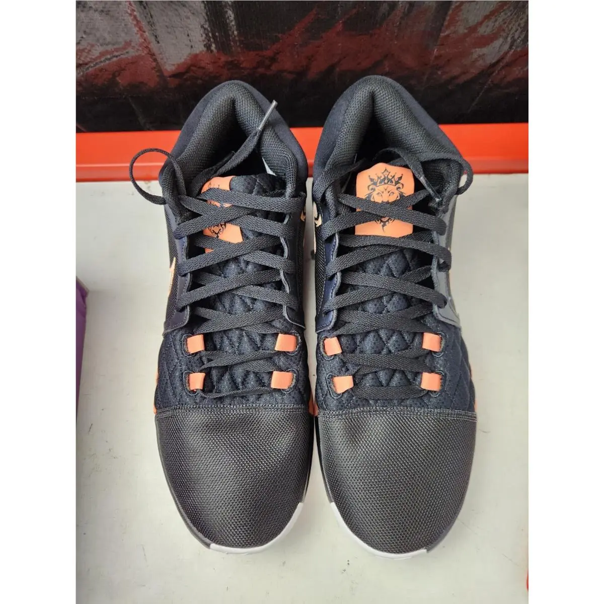 Nike shoes - Nike LeBron Witness - LeBron Witness - Black/Apricot 2