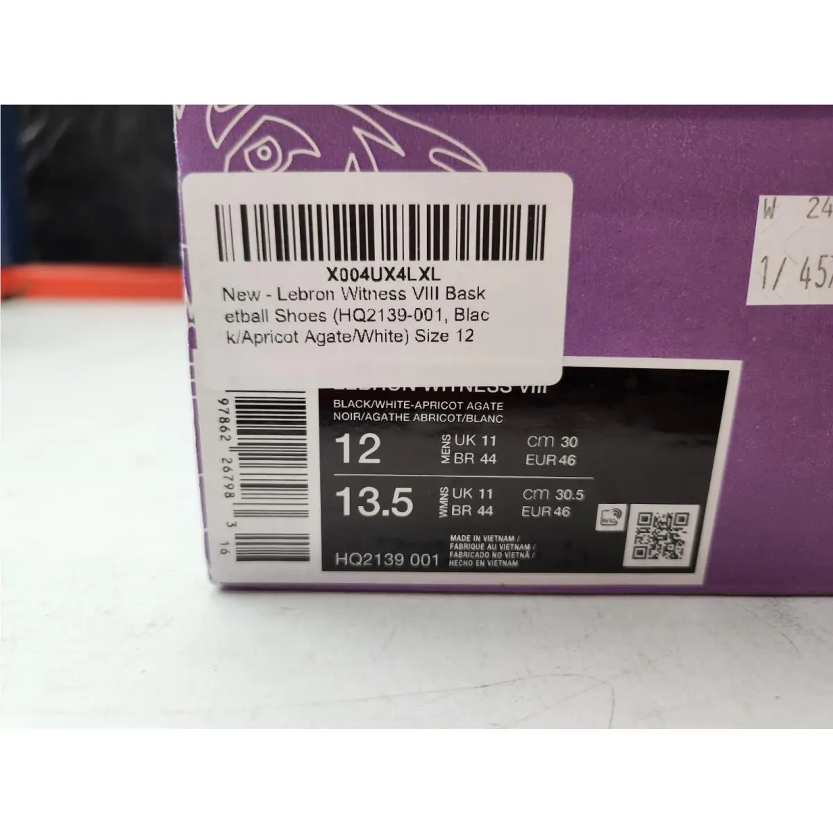 Nike shoes - Nike LeBron Witness - LeBron Witness - Black/Apricot 6