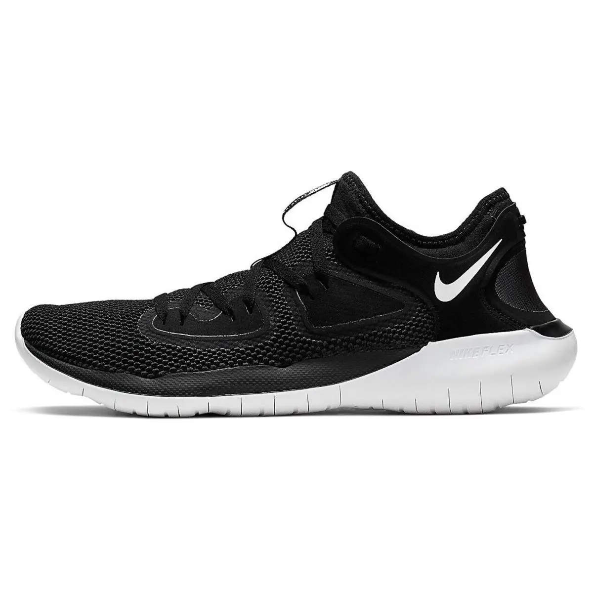 Nike shoes - Nike Flex 2019 - Flex - AQ7483 001 - Black/White/Dark Smoke Grey 1