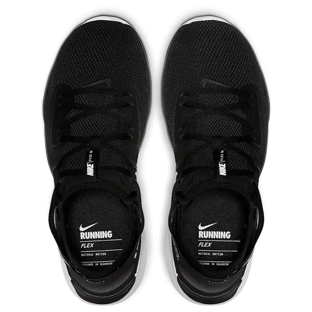 Nike shoes - Nike Flex 2019 - Flex - AQ7483 001 - Black/White/Dark Smoke Grey 6