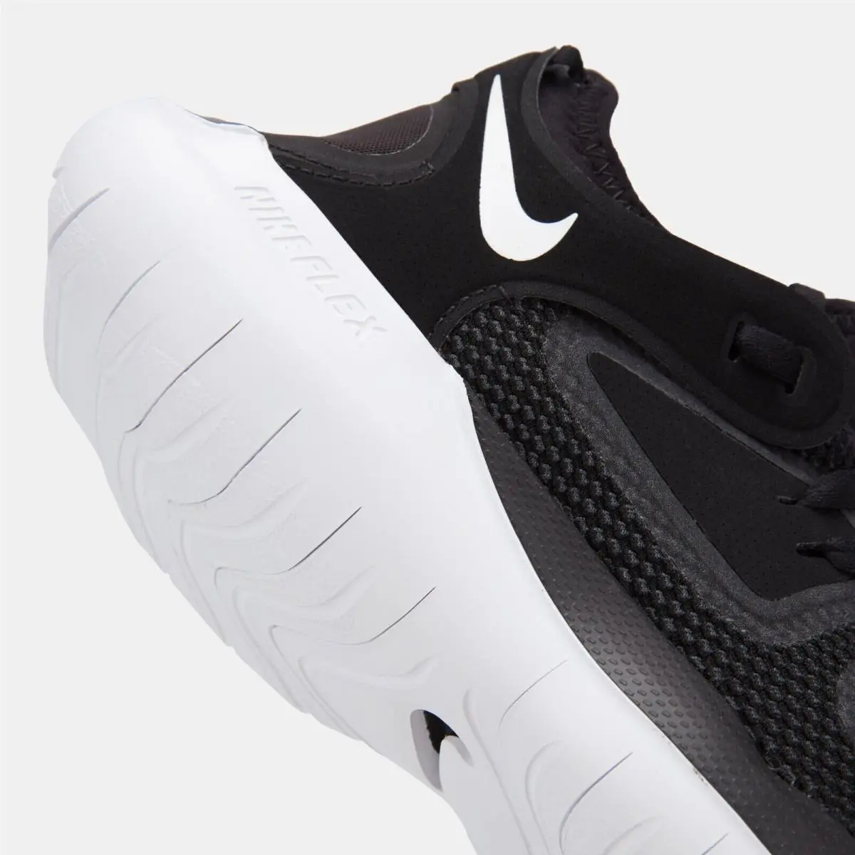 Nike shoes - Nike Flex 2019 - Flex - AQ7483 001 - Black/White/Dark Smoke Grey 3