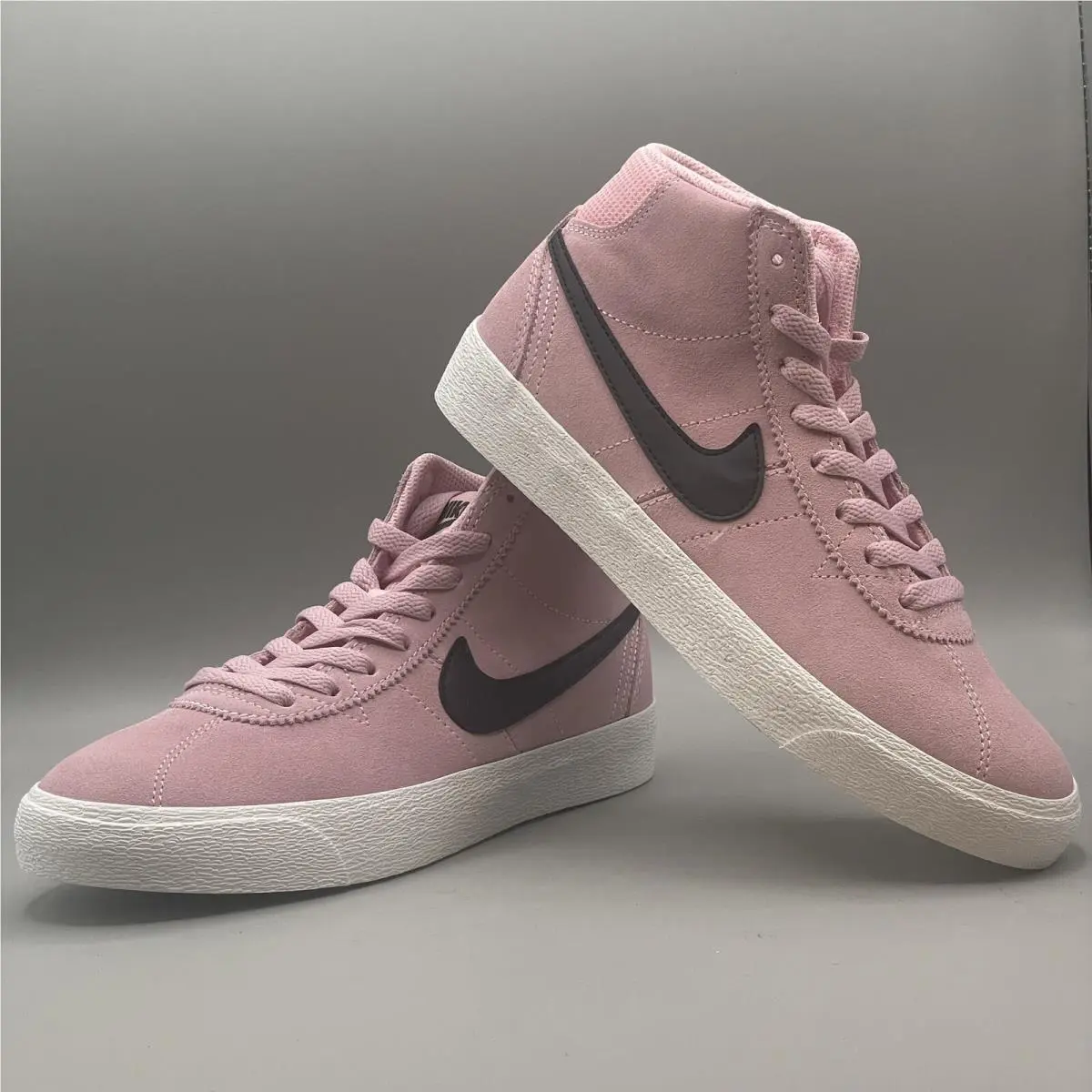 Nike shoes - Nike SB Bruin High - Bruin High - DR0126-600 - Medium Soft Pink/Medium Soft Pink/Summit White/Black 12