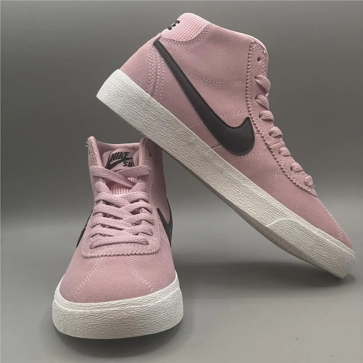 Nike shoes - Nike SB Bruin High - Bruin High - DR0126-600 - Medium Soft Pink/Medium Soft Pink/Summit White/Black 3