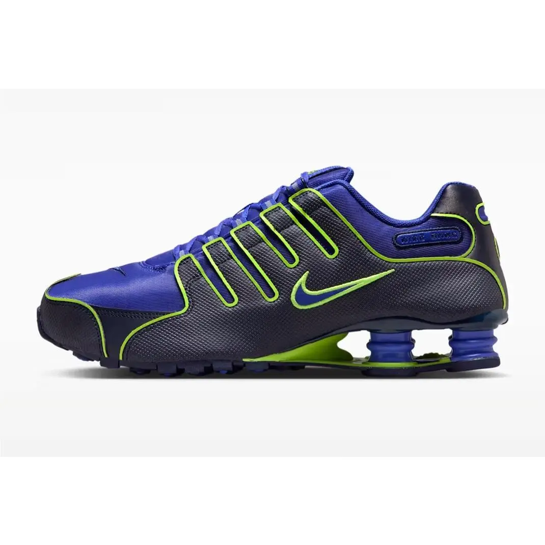 Nike Shox NZ Mens Size 9.5 Lapis/blue Void/volt/lapis Running Shoes IQ8264-400