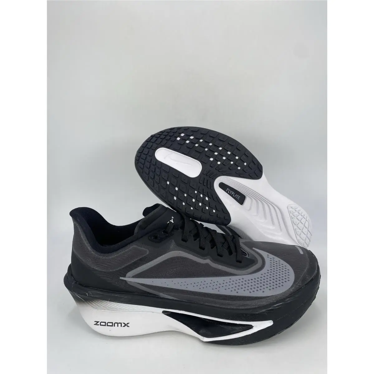 Nike W Zoom Fly 6 Black White Smoke Grey FN8455 001 Women`s Size 9.5