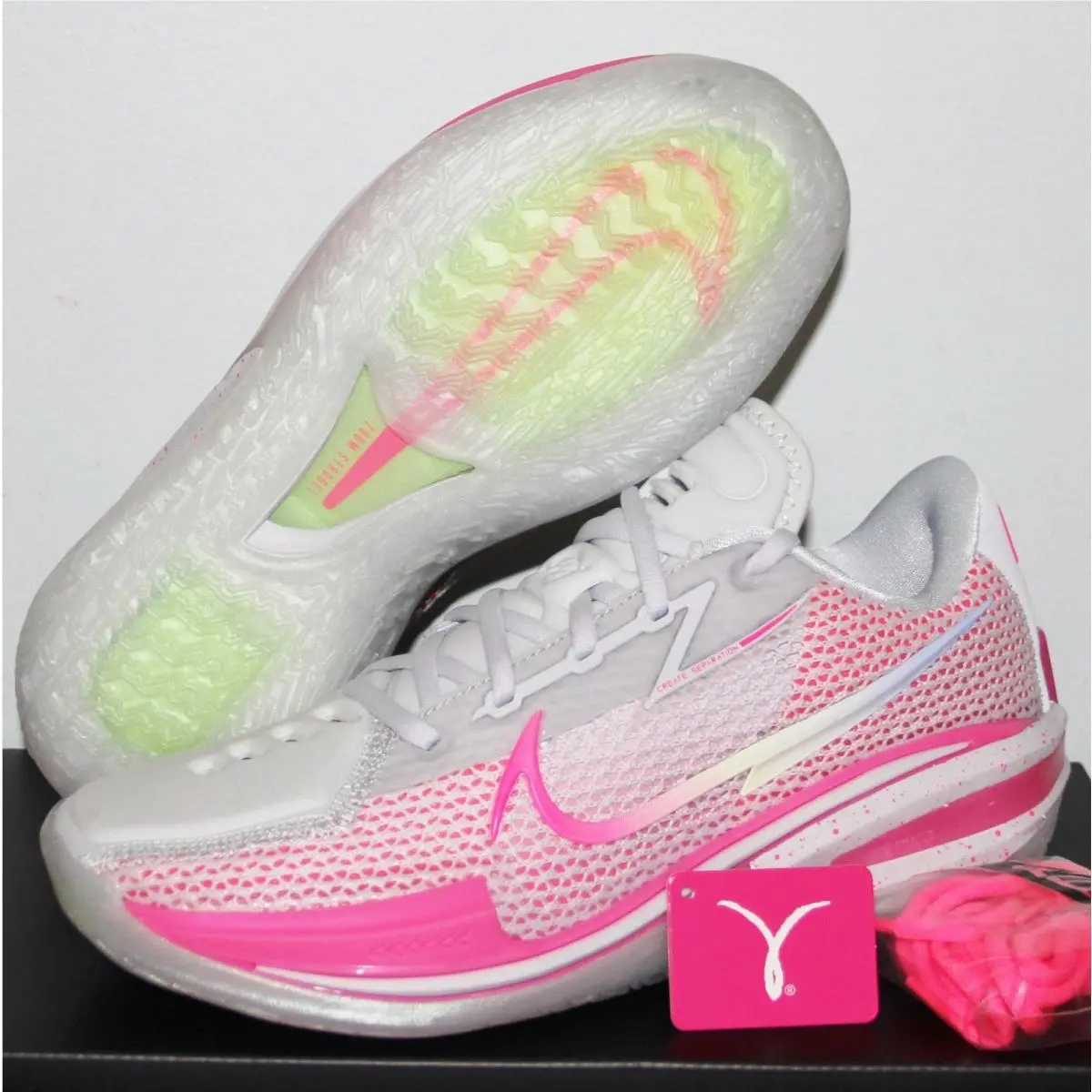 Nike Air Zoom GT Cut Think Pink Basketball Mens 6.5 Womens 8 CZ0175-008
