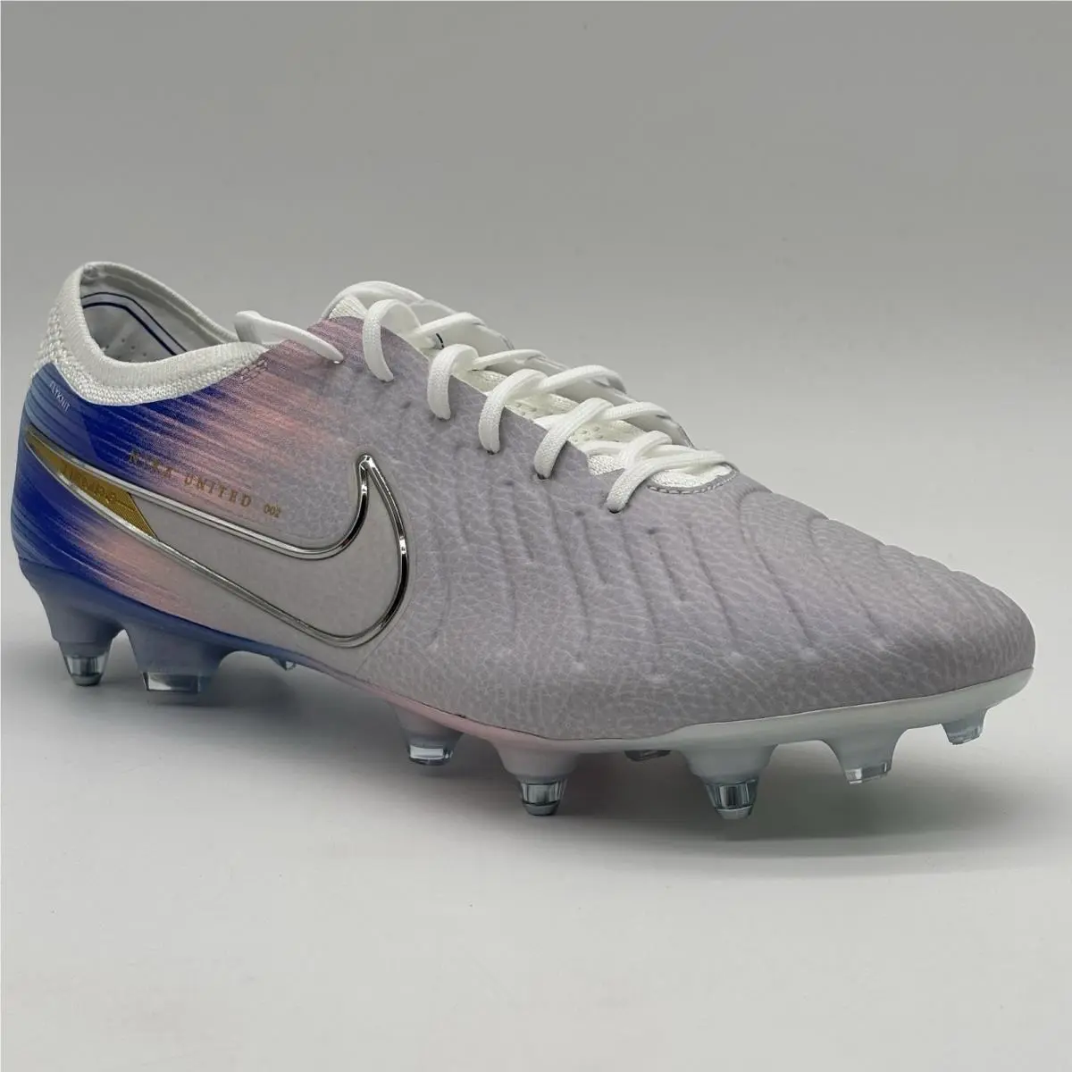 Nike Legend 10 Elite Sgpro Grey Blue Cleats IO4879 001 Mens Size 12