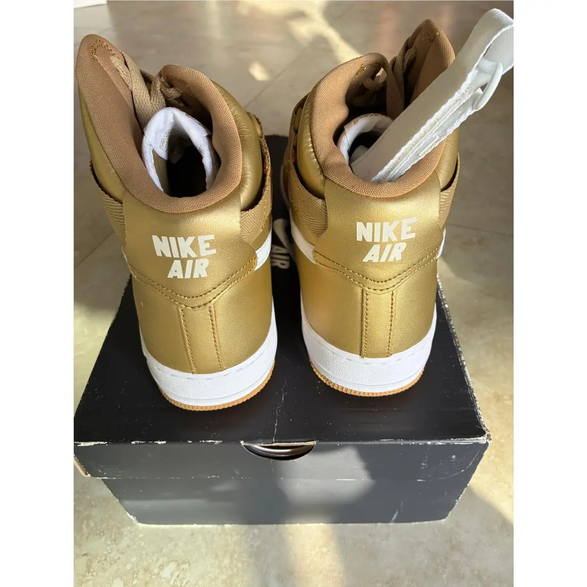 Nike shoes - Air Force 1 High - Air Force High - 823297-700 - Gold, way: Metallic Gold 0