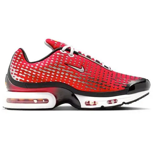 Nike Air Max Plus Vii University Red White Black Shoes Men`s Size 14