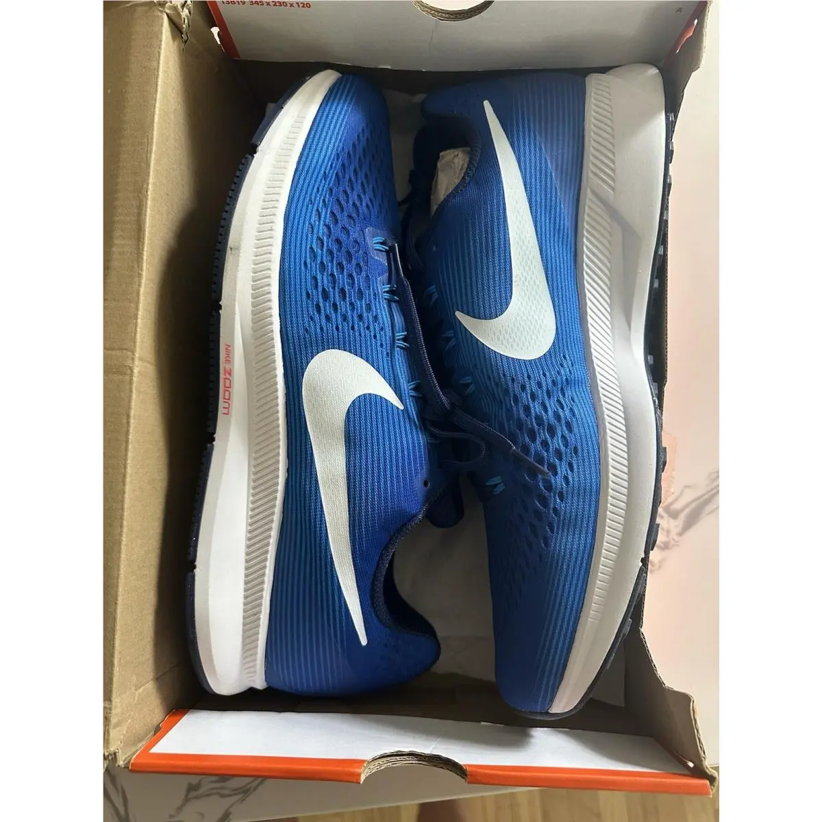Nike shoes - Air Zoom Pegasus 34 - Air Zoom Pegasus - 880555-413 - Blue, White 0