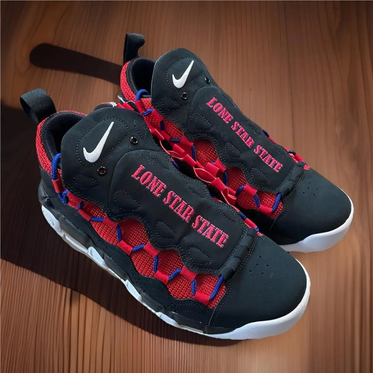 Nike Air More Money Texas Lone Star State Basketball Shoes Mens 9.5
