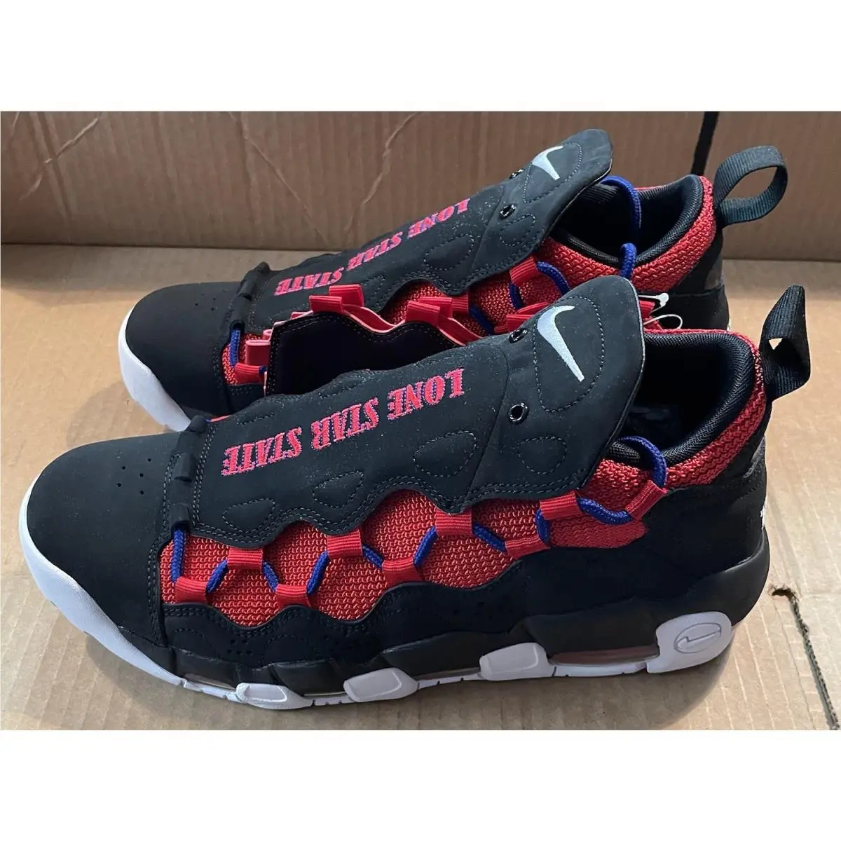 Nike shoes - Nike Air More Money - Air More Money - BV2521 001 - Black/White/University Red (UPC: 00666032533819) 4