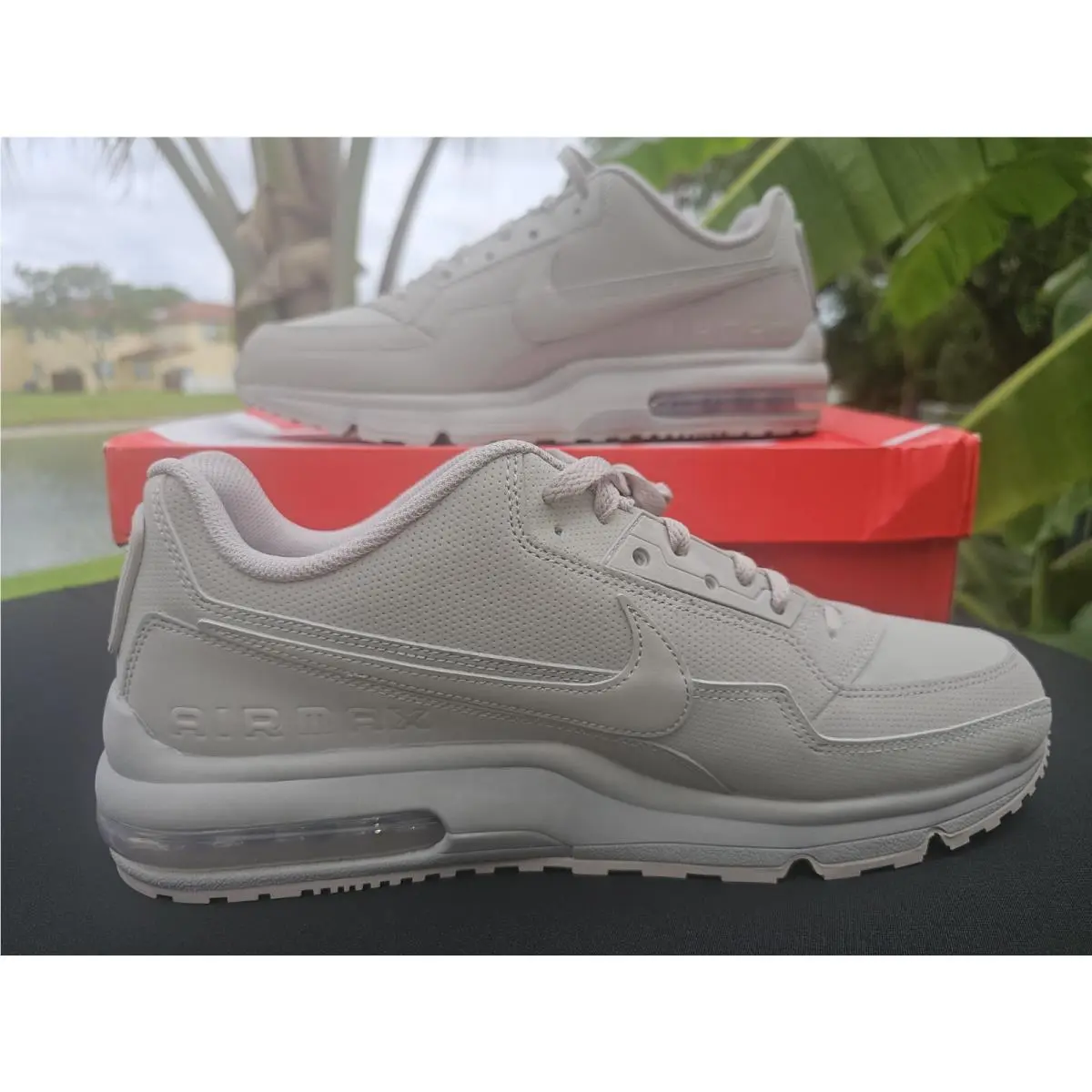 Men`s Size 13 Nike Air Max Ltd 3 Cobblestone Running Shoes 687977-016