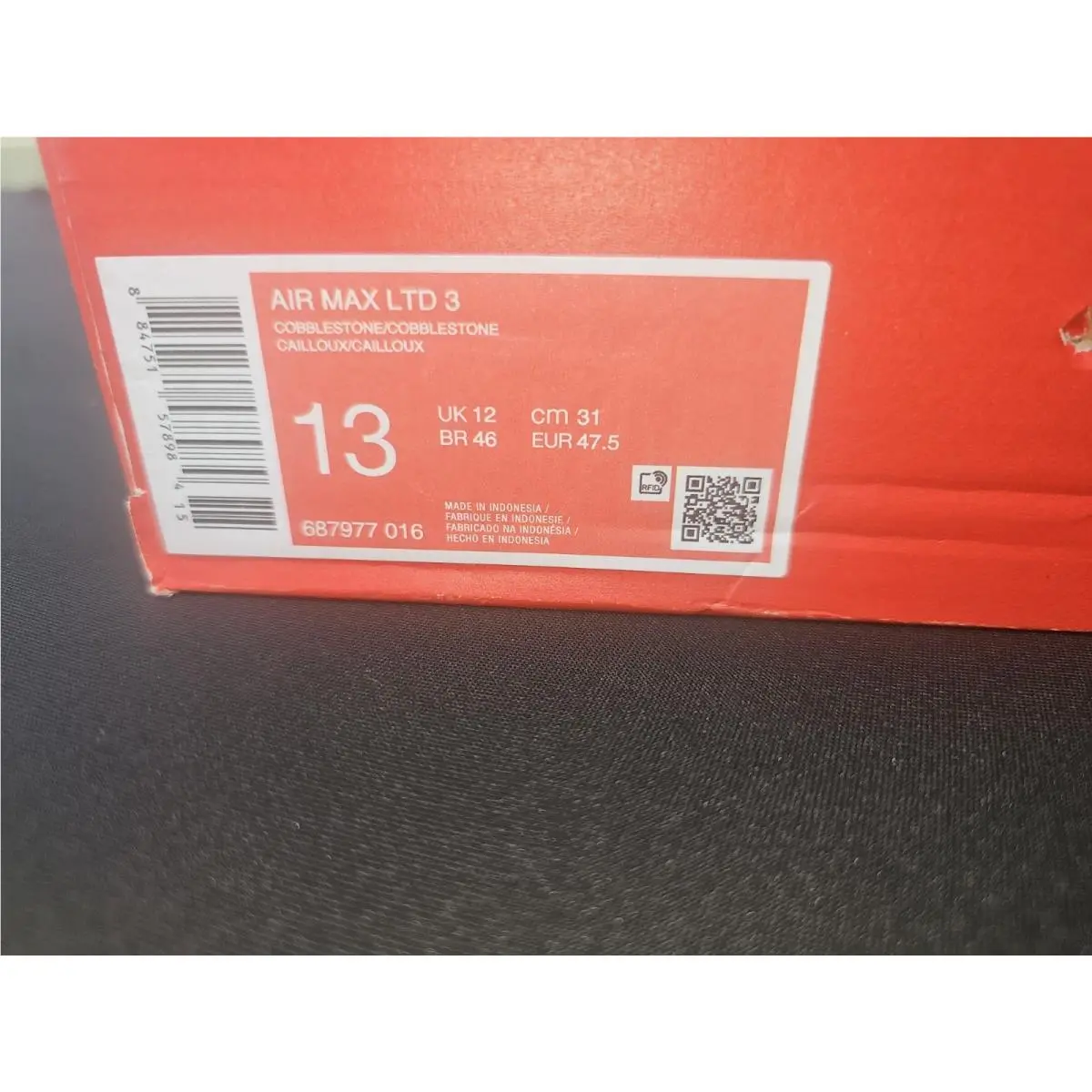 Nike shoes - Nike Air Max LTD 3 - 687977-016 - Gray 15