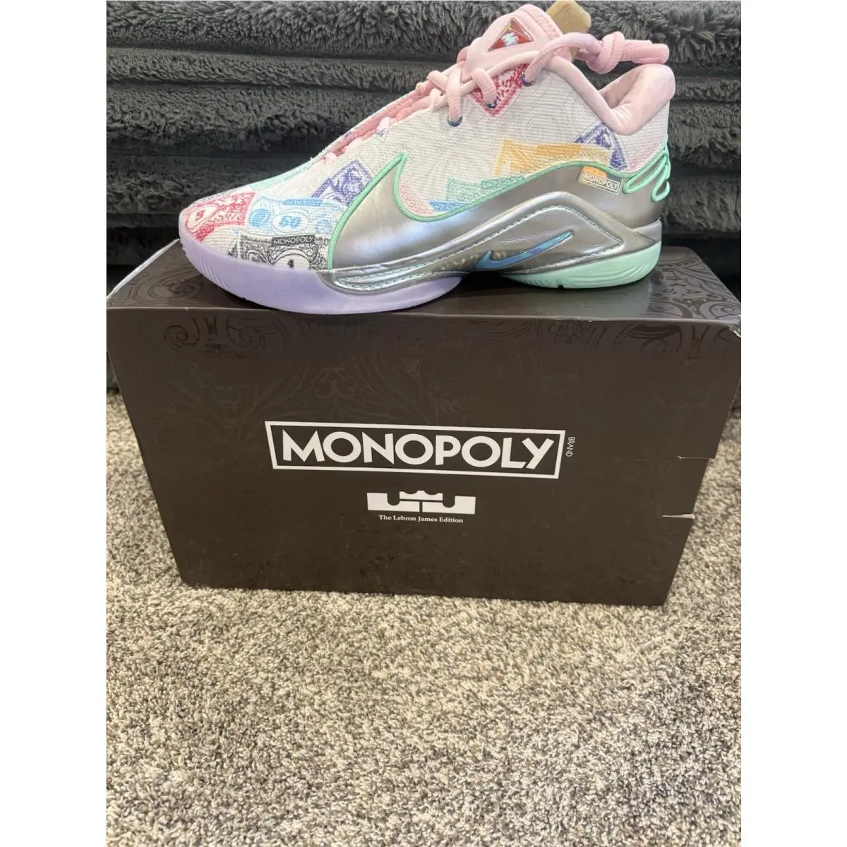 Nike Lebron 22 Monopoly James Edition Multi Color Basketball Shoes