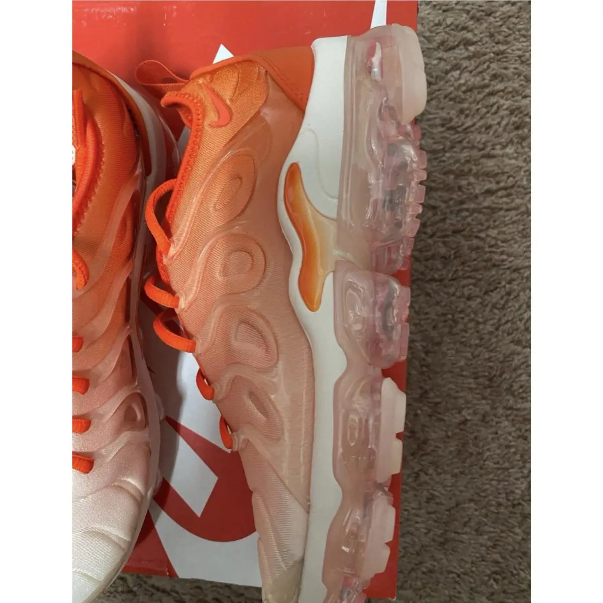 Nike shoes - Nike Air Vapormax Plus - Air Vapormax Plus - Yellow (UPC: 195244543700) 1