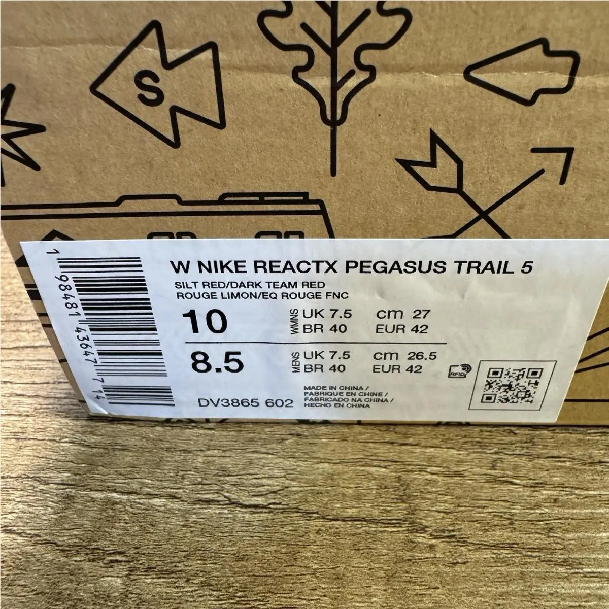 Nike shoes - Nike Pegasus Trail 4 - Pegasus Trail - DV3865-602 - Multicolor (UPC: 198481439362) 0