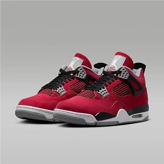 Nike Air Jordan 4 Retro Men`s 11 Bull Red Sneakers Shoes PQ8138-600