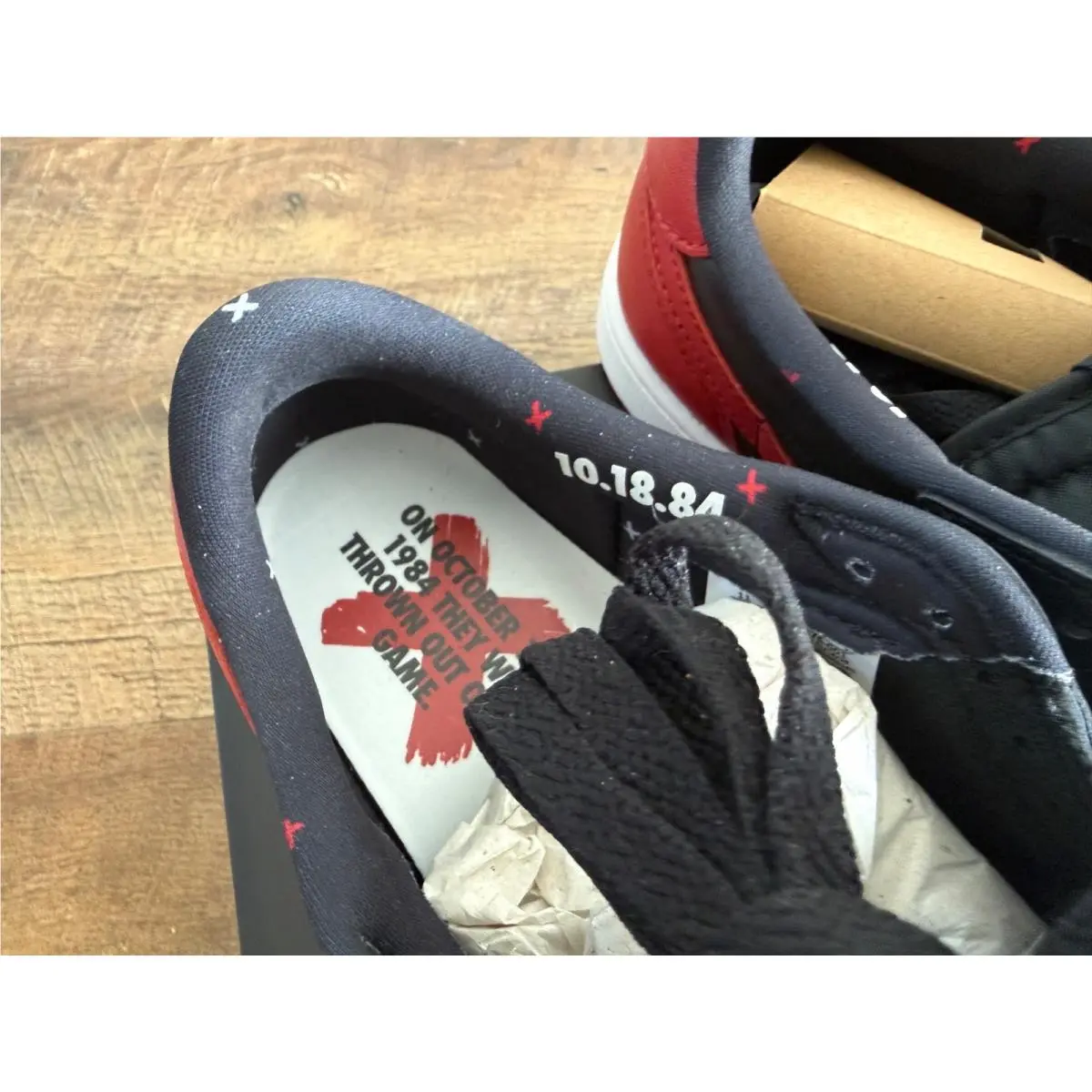 Nike shoes - Air Jordan 1 Low - Air Low - IW6276-001 - Red (UPC: 198962043163) 0