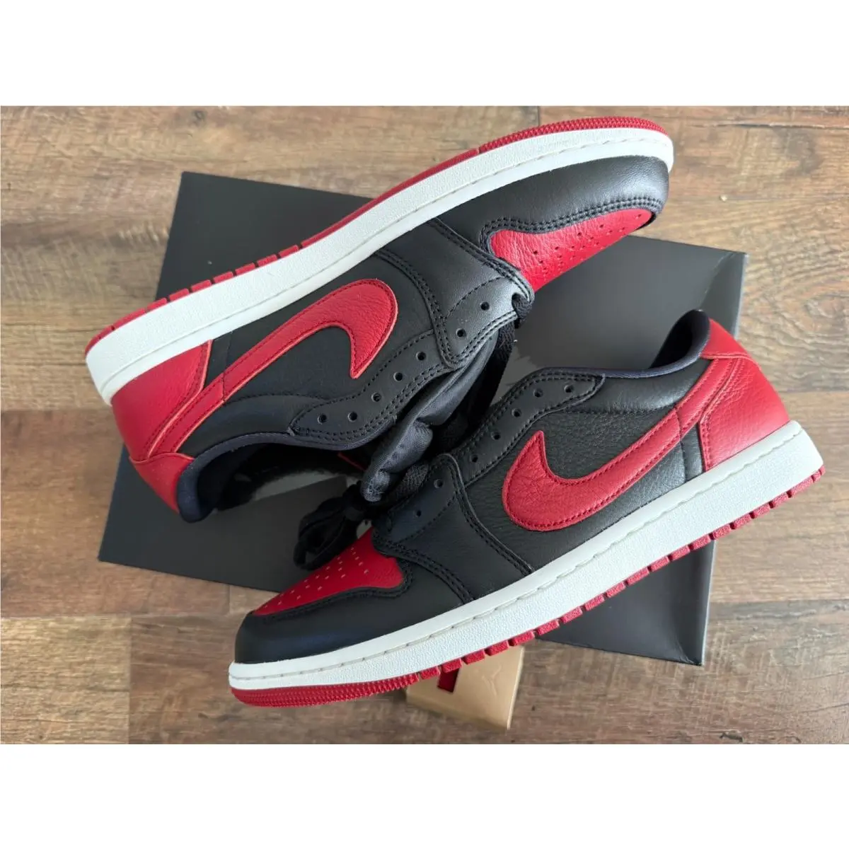 Nike shoes - Air Jordan 1 Low - Air Low - IW6276-001 - Red (UPC: 198962043163) 1