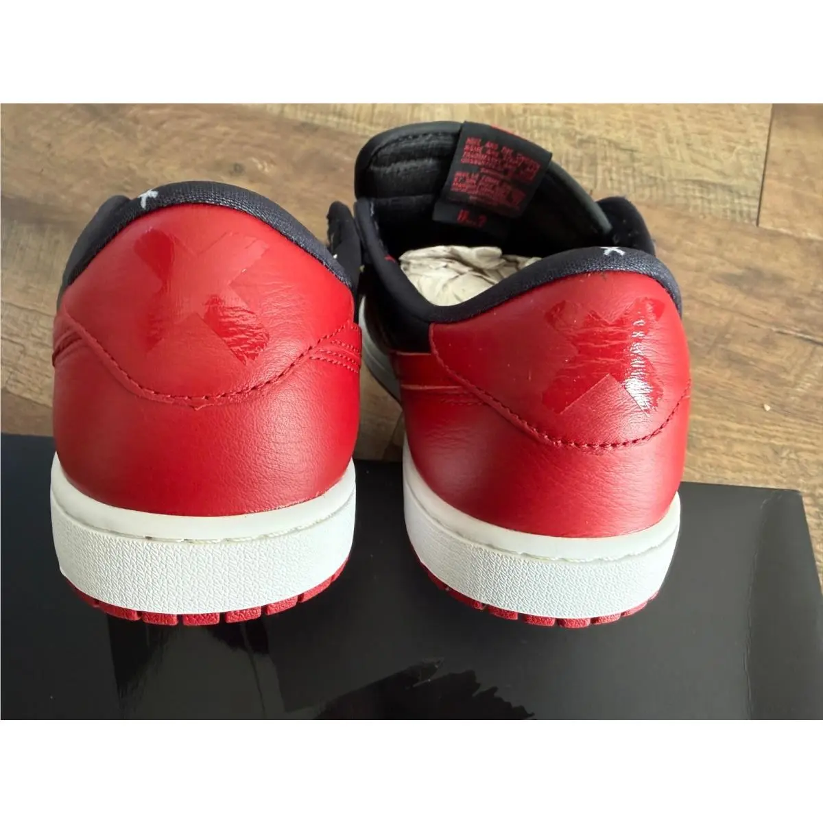 Nike shoes - Air Jordan 1 Low - Air Low - IW6276-001 - Red (UPC: 198962043163) 3