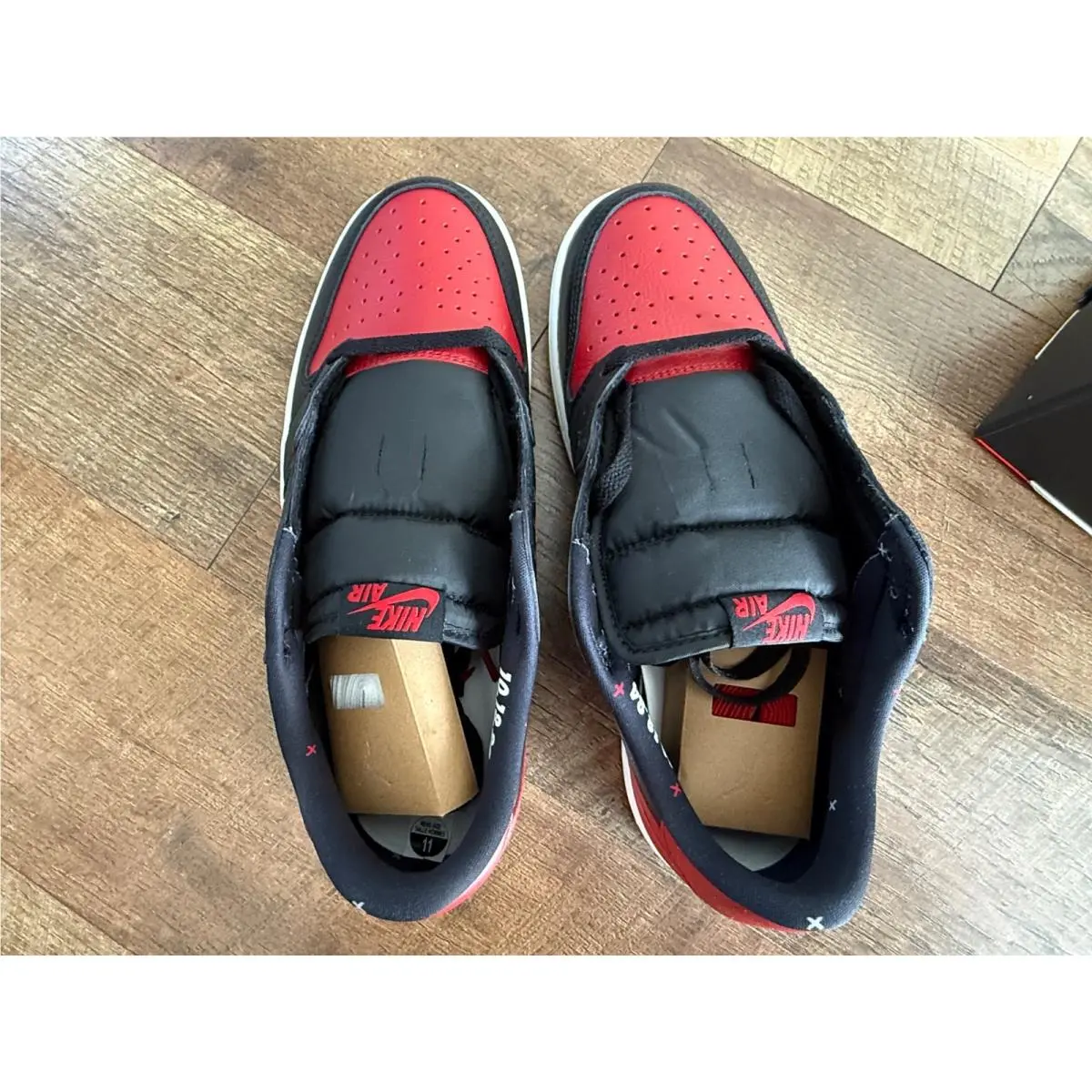 Nike shoes - Air Jordan 1 Low - Air Low - IW6276-001 - Red (UPC: 198962043163) 5