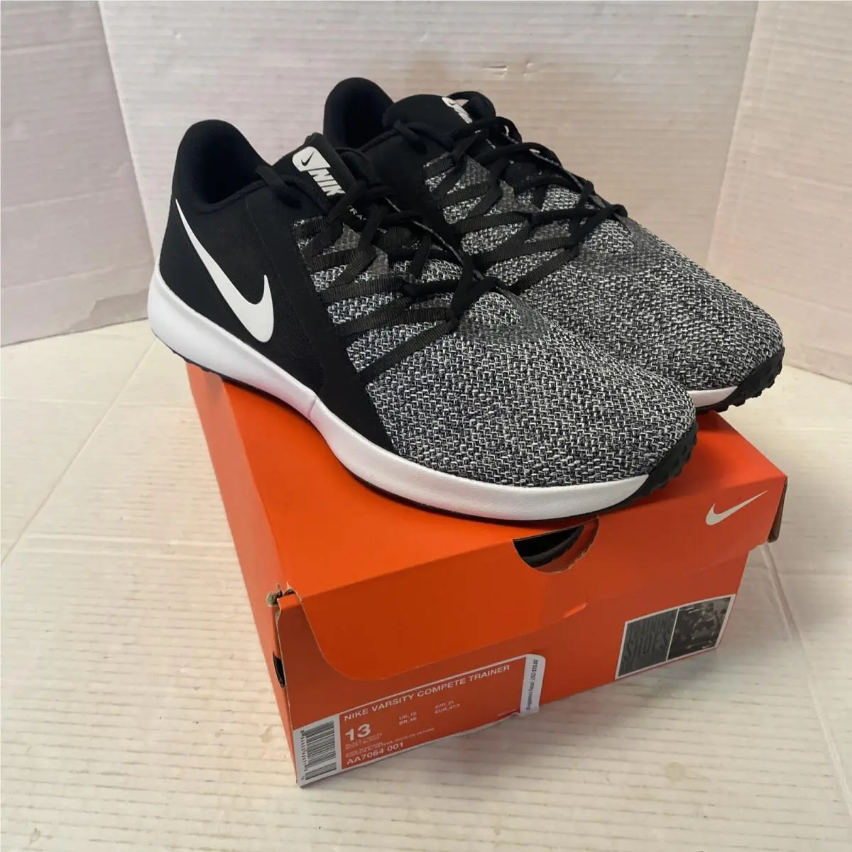 Size 13 - Nike Varsity Compete Trainer Black