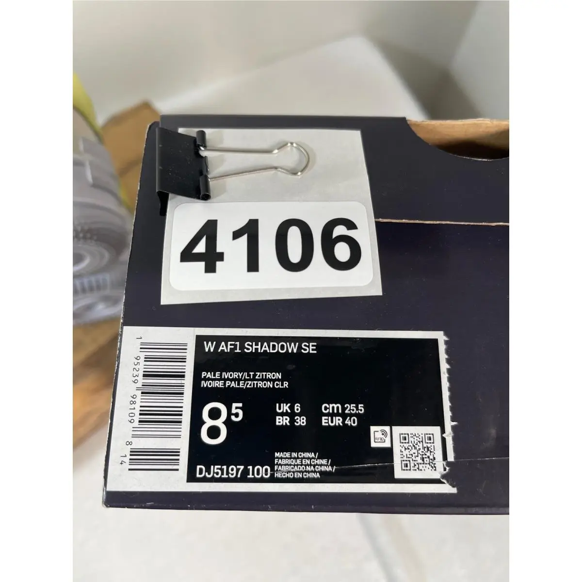 Nike shoes - Nike W AF1 Shadow SE - Ivory 0