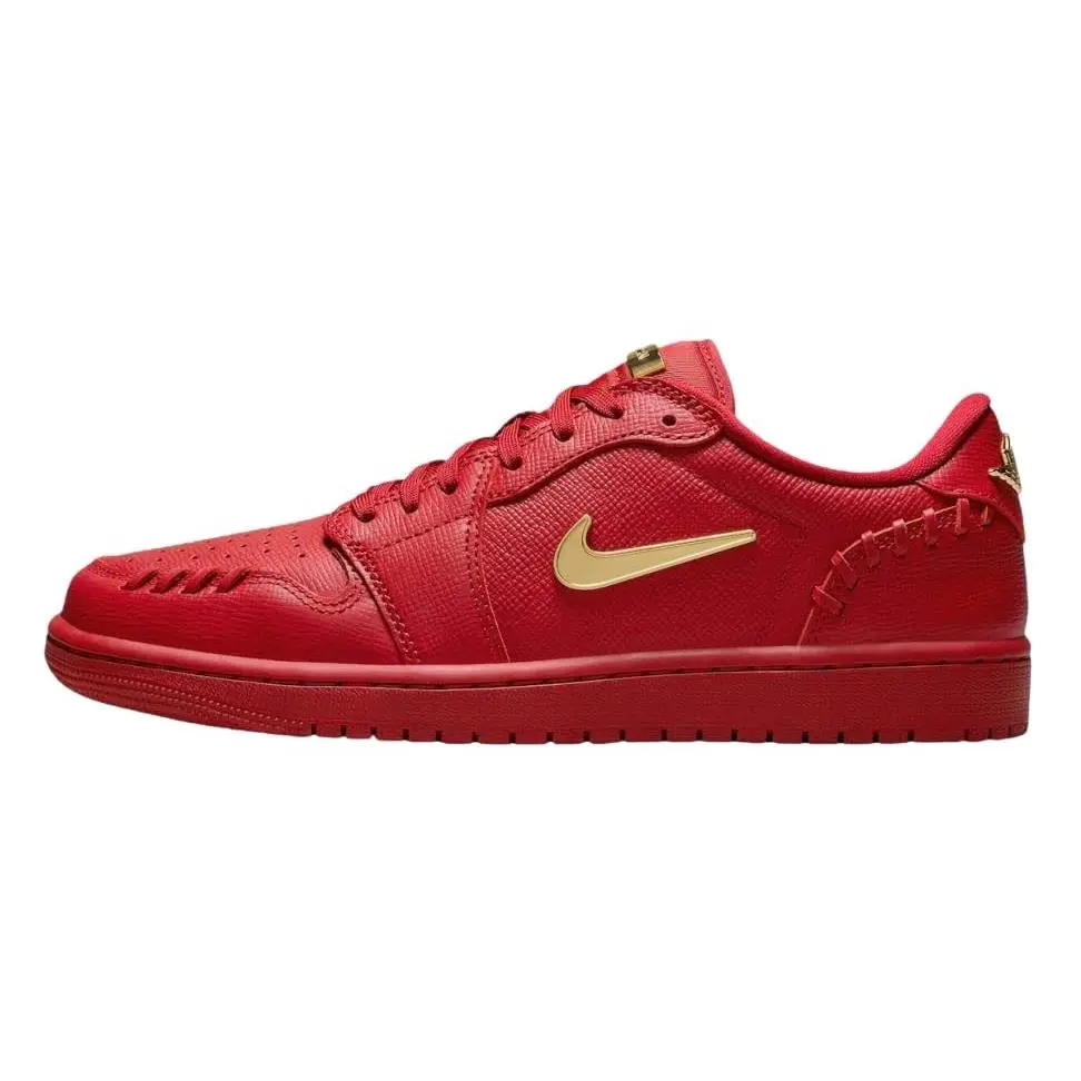 Air Jordan 1 Low Method of Make Women`s Shoes FN5032-607 Gym Red/metallic
