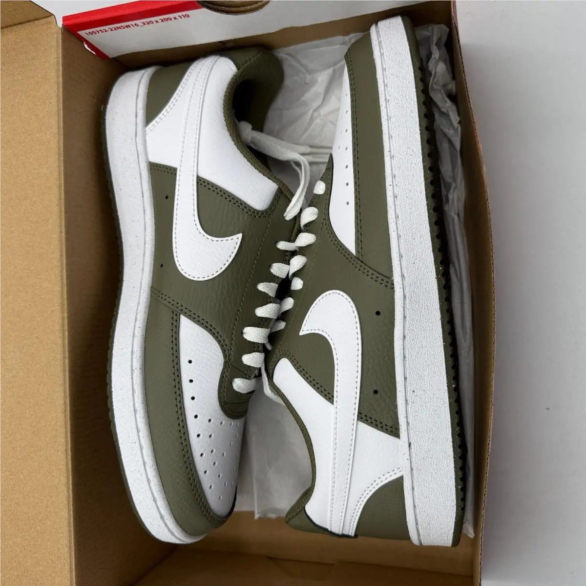 Nike shoes - Nike Court Vision Lo - Court Vision - Green 4