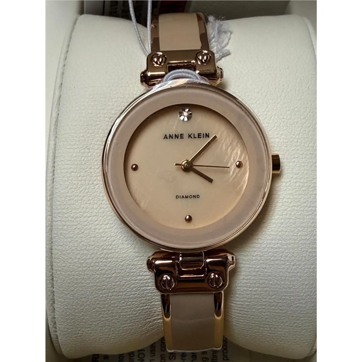 Anne Klein Women`s Diamond-accented Braclet Watch