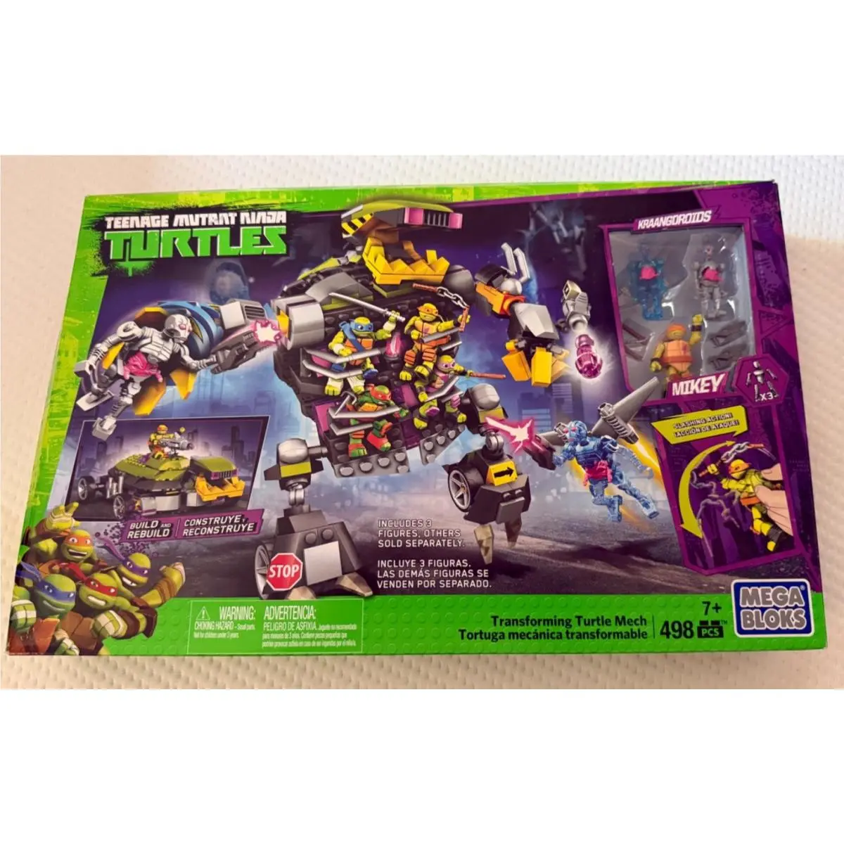 Mega Bloks- Teenage Mutant Ninja Turtles- Building Sets