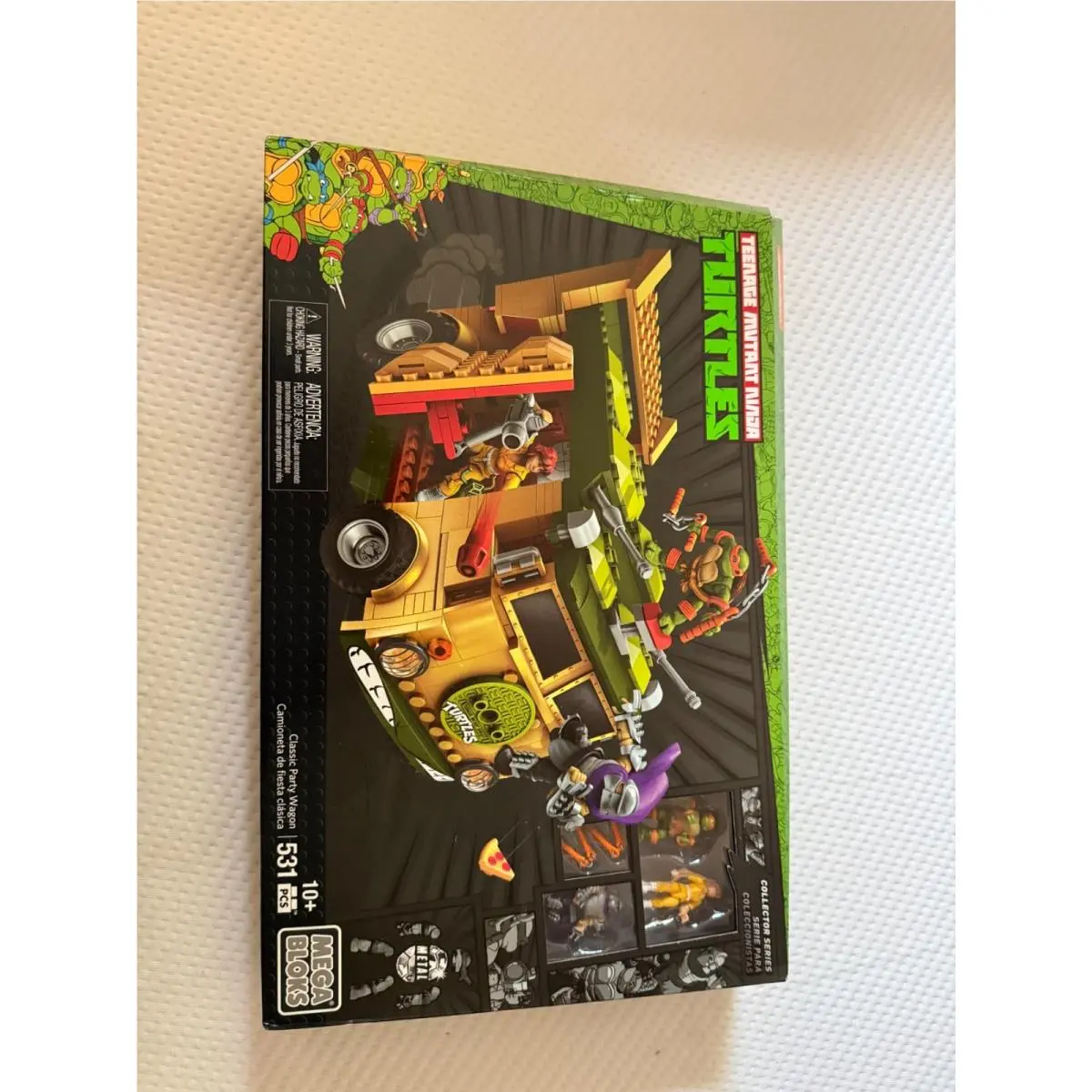 Mega Bloks- Teenage Mutant Ninja Turtles- Building Sets Classic Party Wagon (531pcs)