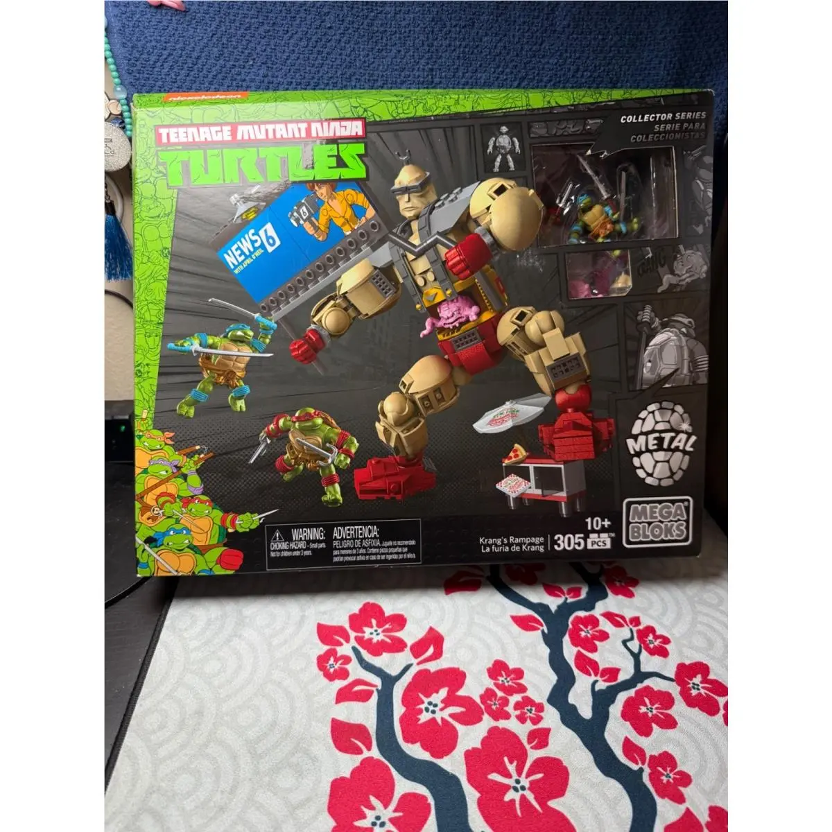 Mega Bloks- Teenage Mutant Ninja Turtles- Building Sets Krang`s Rampage (305pcs)