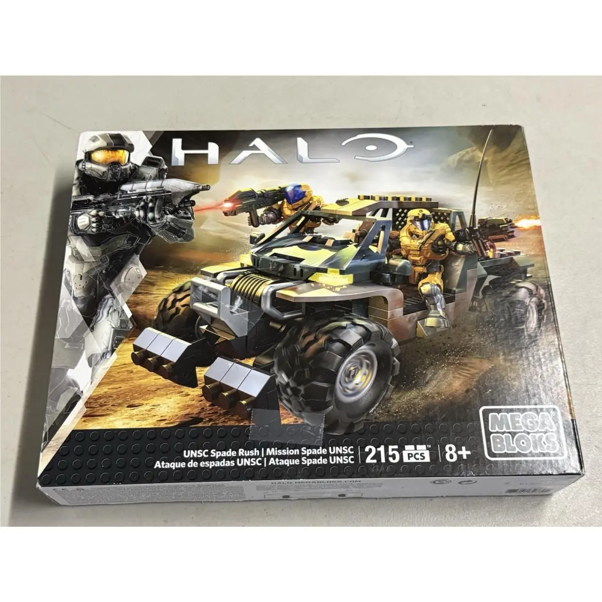 Mega Bloks Construx Halo DPW93 Unsc Spade Rush - Retired Set