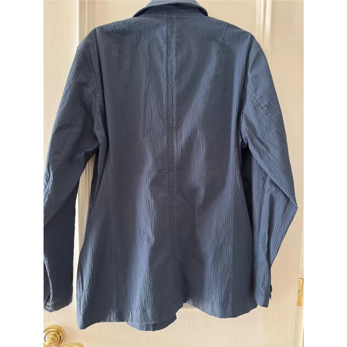 Rag and Bone Blue Chore Jacket Blazer Size L Long Sleeves Pockets