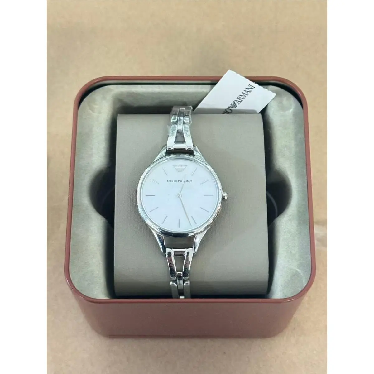 Emporio Armani Aurora AR11054 Ladies Watch with Mother Of Pearl White