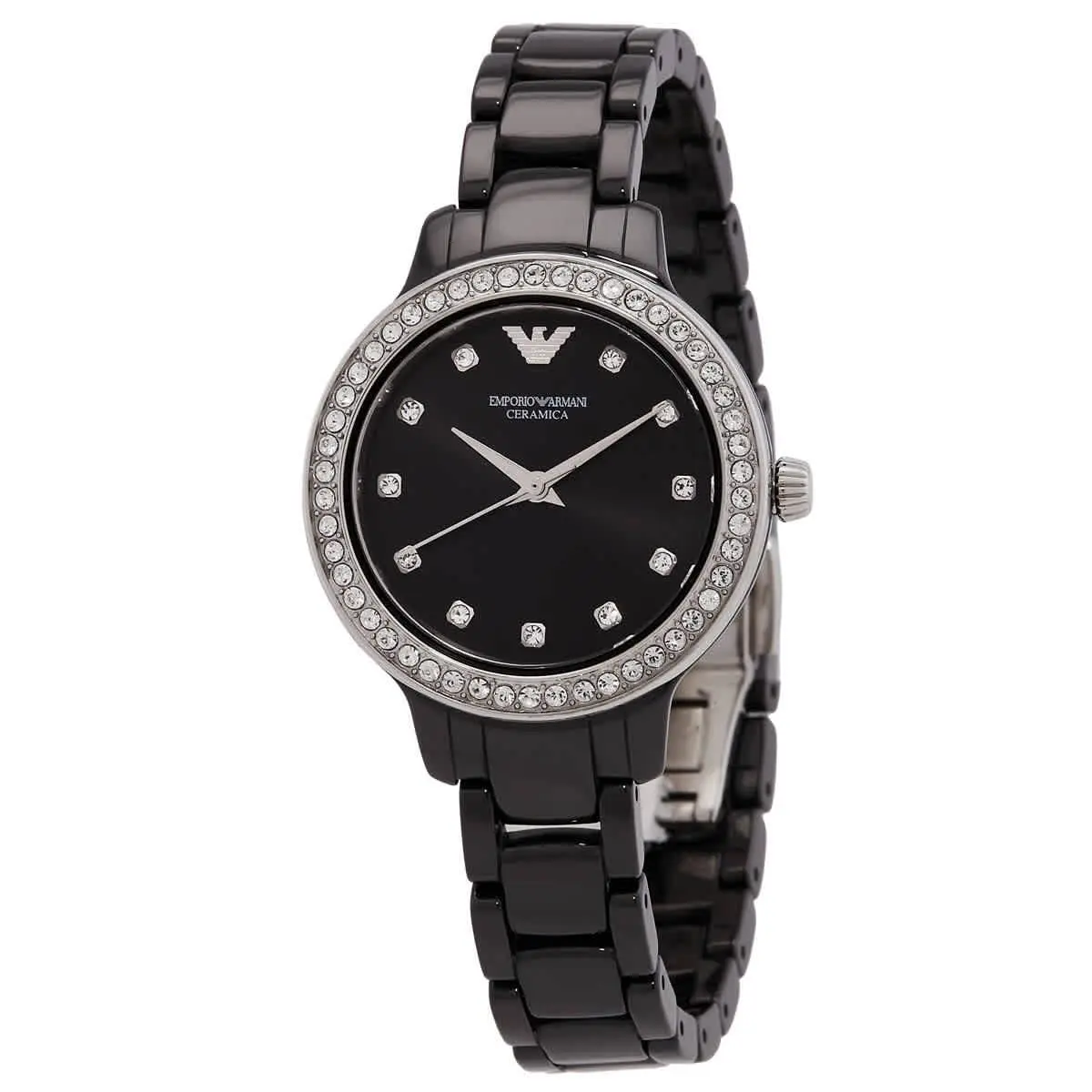 AR70008 Cleo Black Dial 32 mm Women`s Watch by Emporio Armani