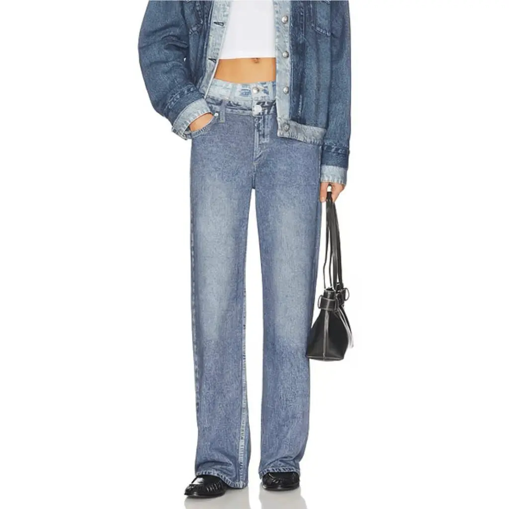 Rag Bone Miramar Combo Terry Logan in Dark Double Indigo 32