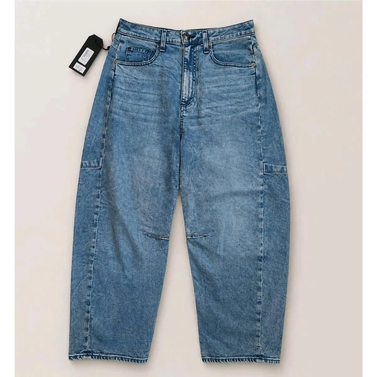 Rag Bone The Charlie High-rise Barrel Jeans Vintage Stretch in Jalen Size 28