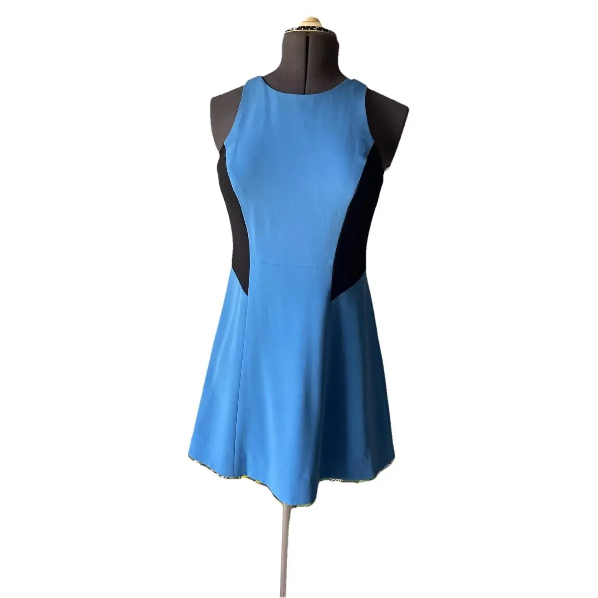 Rag Bone Size 4 Women`s Adeline Blue Black Sleeveless Dress by Rag & Bone