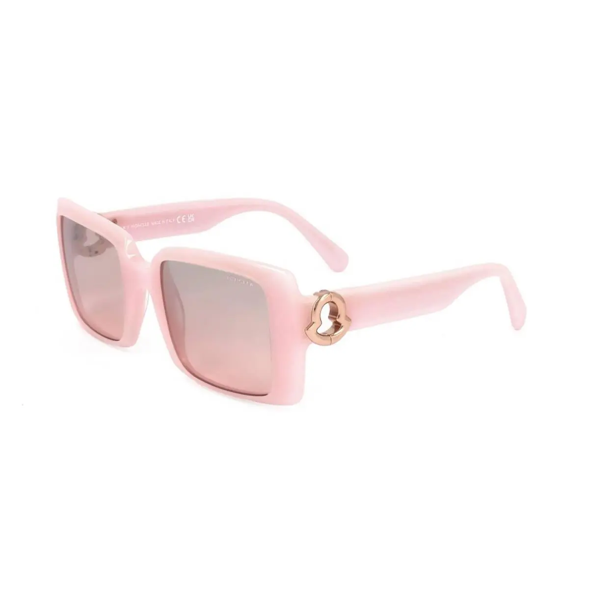 Sunglasses ML 0244 Promenade 72Z Milky Candy Pink Pink Gold Logo/peac by Moncler