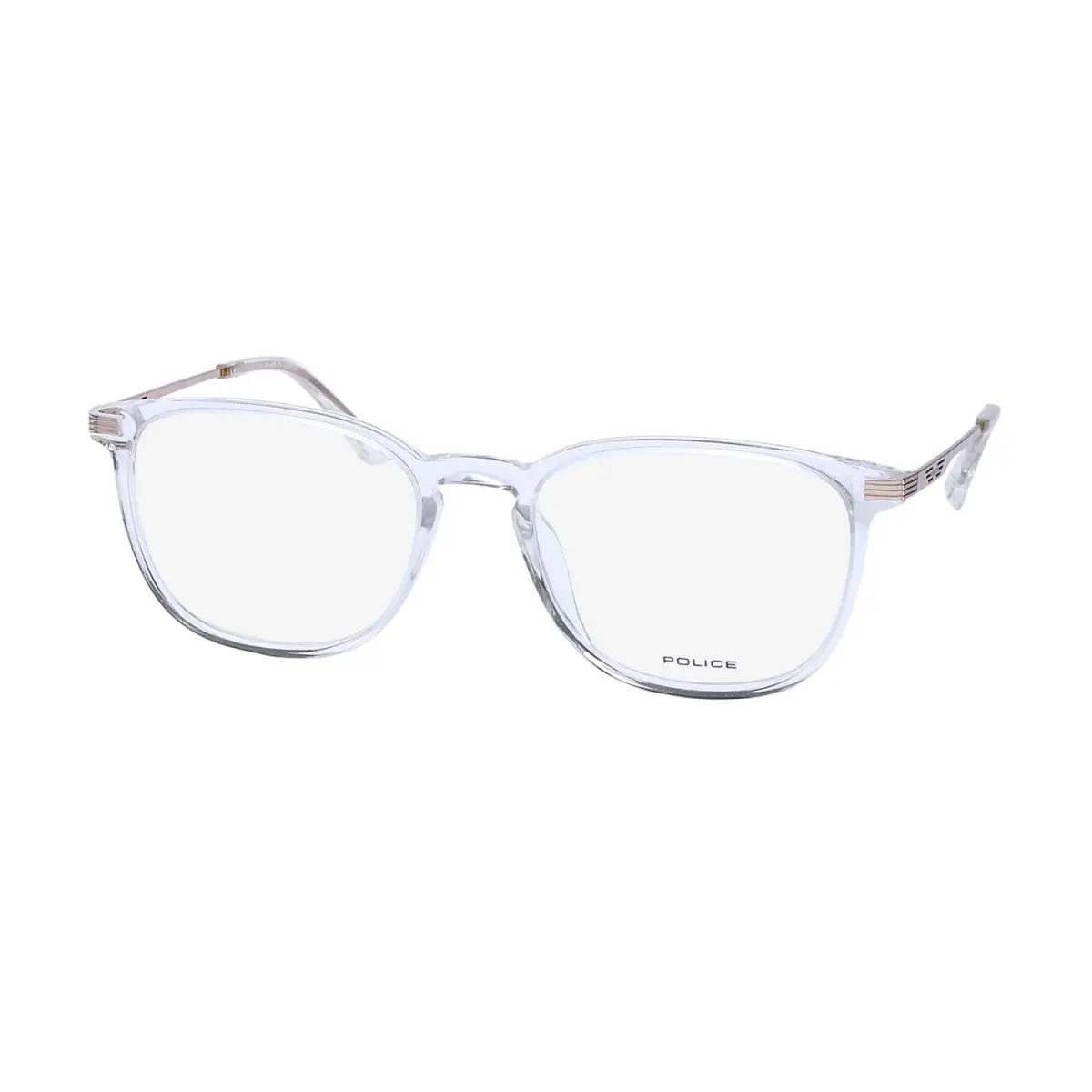 Police VPLD07 Code 1 Eyeglass Frame/eyewear Signature Logo ON Temples