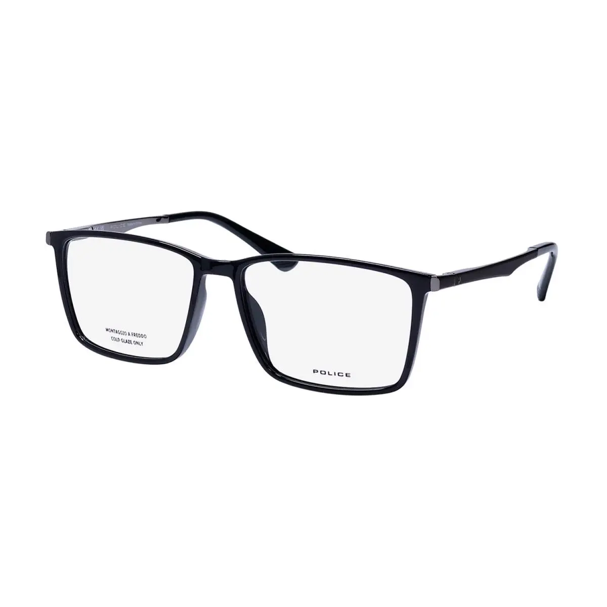 VPLG70 Quest 1 Eyeglass Frame/glasses Premium Acetate Plastic Black by Police