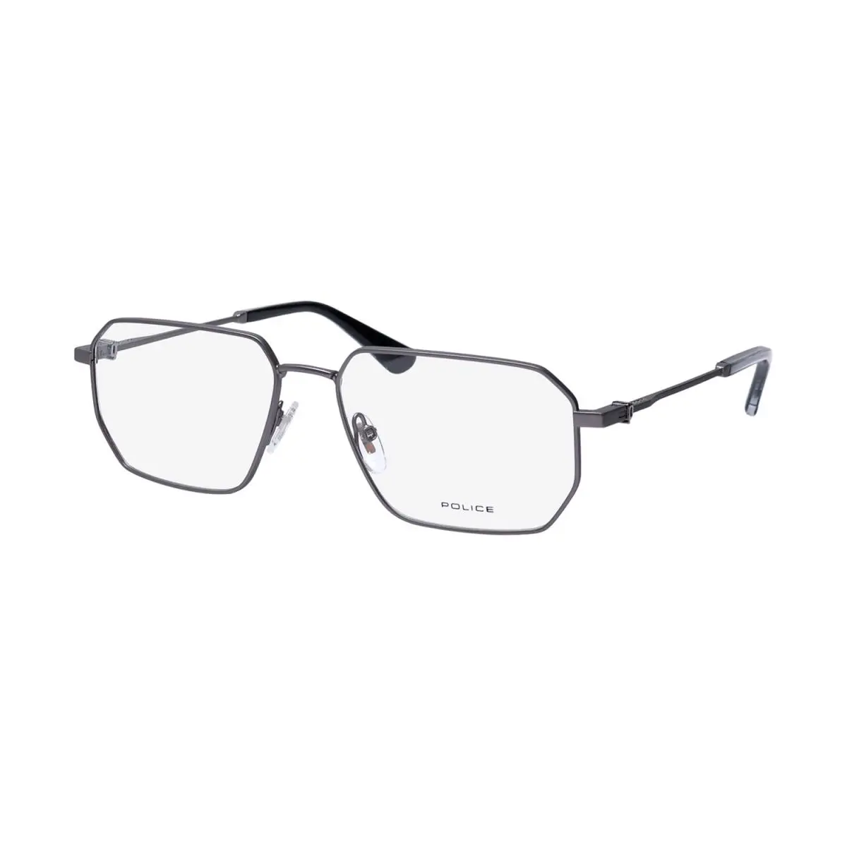 Police VPLN23 Force 4 Eyeglass Frame/glasses Stainless Steel Metal Full-rim Mens