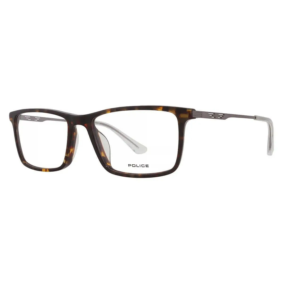 Police Demo Square Men`s Eyeglasses VPLD08 0752 52 VPLD08 0752 52