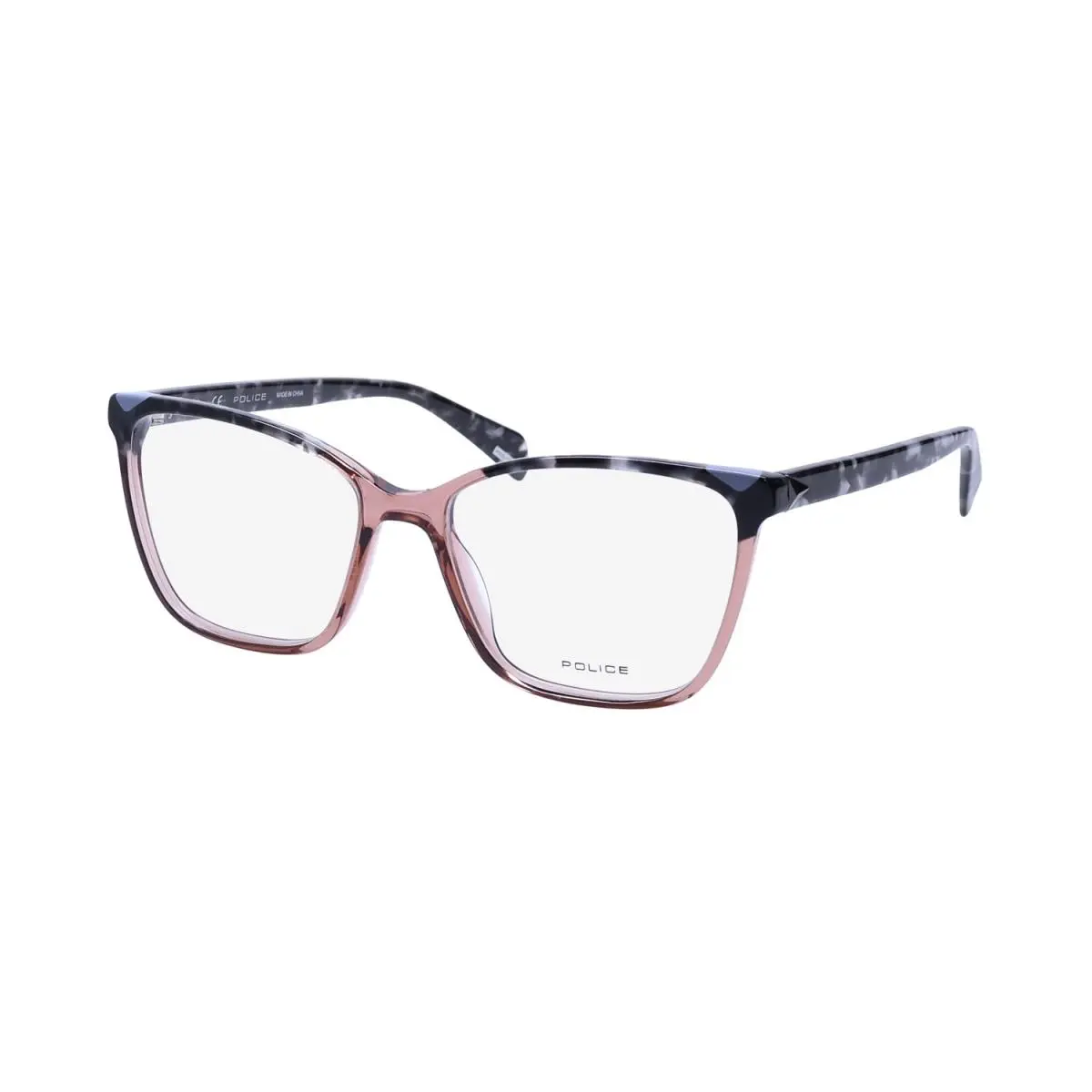 Police VPLD89W Safari 1 Eyeglasses Cat Eye 0805 54-16-140 Full-rim Pink