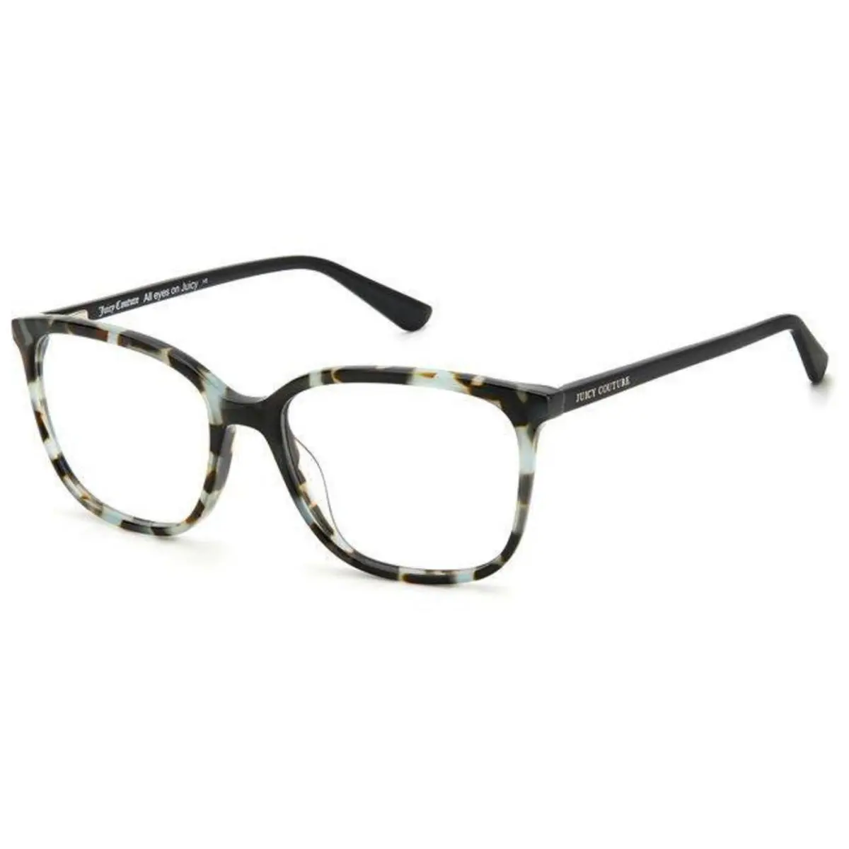 Juicy Couture JU 225 Blue Havana Cvt Size 52 Eyeglasses