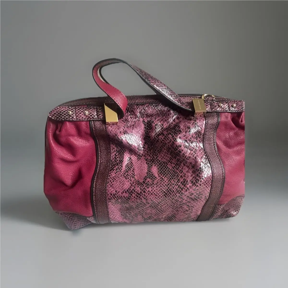 Vintage Juicy Couture Hansen-wild Ones Real Leather Bag 2000s